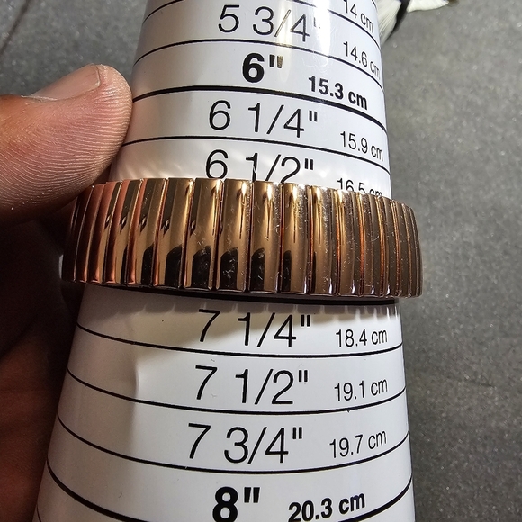 Accutime Ladies Quartz Fashion Watch Rose Gold Tone MOP Roman Dial Working - Picture 10 of 10